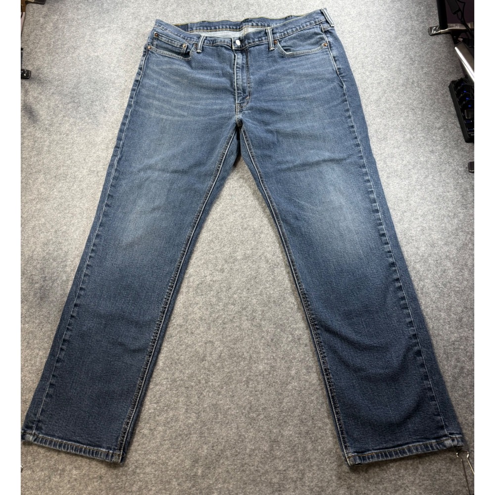 Levis 541 Athletic Taper Jeans Mens 42x32 Blue Denim Medium Wash Pants